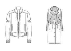 手繪、電腦與雜志款 百張服飾款式圖畫法全解析